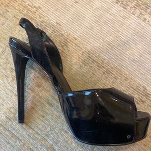 Steve Madden, Shiny black, Stiletto Heels